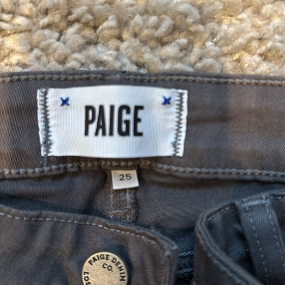 Paige verdugo ultra skinny size 25 grey denim - Picture 3 of 5